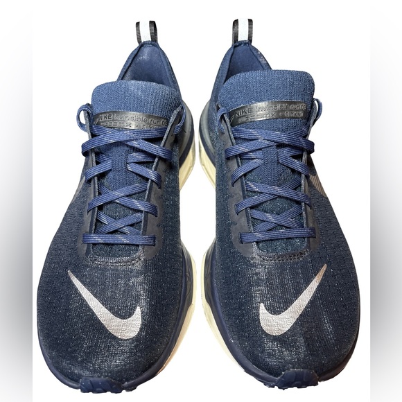 Nike ZoomX Invincible Run Flyknit FK 3 College Navy &  White Athletic Shoes 7.5 - Picture 2 of 9